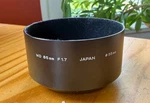 Minolta 55MM Screw Metal Camera Lens Hood For Md 85MM F/1.7. Fixed Price $29.00.