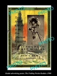 Old Historic Photo Of Kodak Camera Advertising Poster Pan American Expo C1900. Fixed Price $6.11.