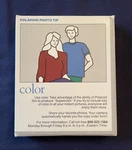 Polaroid Time Zero Supercolor SX-70 Land Film 10 Pictures Sealed Box Exp 02/87. Fixed Price $14.99.