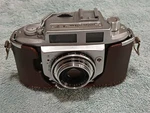 Minolta A-2 Camera + Chiyoko Rokkor Lens 45MM F/2.8 Made Japan, W/cam Case. Fixed Price $90.00.