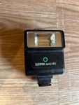 Sunpak Auto 140 Camera Flash Vintage Compact Hot Shoe Unit. Fixed Price $35.00.
