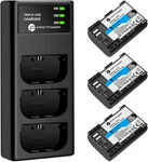 Firstpower LP-E6 E6N Battery 3-PACK 2600MAH And Triple Slot Charger For Canon. Fixed Price $52.79.