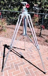 Vintage Linhof Stativ Tripod Model 350 And Head 156, Made West Germany. Fixed Price $650.00.