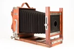 Burke & James Watson 4X5 Portrait Camera With New Bellows Handle Antique V24. Fixed Price $449.99.