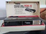 Nos Vintage K-mart Focal Pocket Pak 20E Lll Electro Strobe Camera Kit. Fixed Price $35.00.