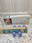 Vintage Sylvania Press 25B Blue Dot Flashbulbs - New Old Stock Box Of. Fixed Price $8.50.