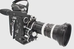 Mint, Bolex REX-5 16MM Movie Camera, Vario-switar 16-100 Poe Lens, Pelican Case. Fixed Price $5685.00.