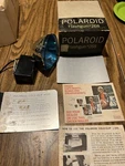 Vintage Polaroid Camera Flashgun #268 Original Box With Bulbs Photography Euc. Fixed Price $35.00.