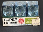 General Electric Super Cubes Pack Of 3 Flash Bulbs. Fixed Price $13.89.