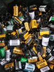 Lot Of 190 Assorted 35MM Empty Film Canisters Cassettes Cartridges Kodak Fuji. Fixed Price $35.00.