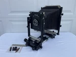 Prinz Monorail View 4X5 Large Format Camera & Graphex 135MM NO.G36209. Fixed Price $629.99.
