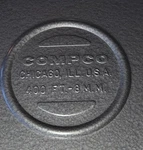 Vintage Compco 8MM Home Movie Film Reel 7 400FT Embossed Metal Canister. Fixed Price $24.99.
