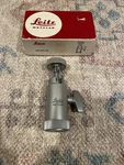 Vintage Leica Leitz Wetzlar Ball And Socket Tripod Head 14121 W/ Original Box. Fixed Price $45.00.