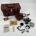 Vintage Exakta Ihagee Dresden Vx Iia Camera With Light Metered Viewfinder. Fixed Price $225.00.
