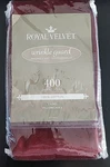 Royal Velvet 400 Thread 2 King Pillow Cases Palmetto Red. Fixed Price $18.99.