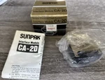 Vtg Sunpak CA-2D Interface Module For Canon Eos Camera Hot Shoe New Box Nos. Fixed Price $39.95.