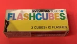 Vintage Sylvania And Blue Dot Flashcubes Retro Camera. Fixed Price $6.96.