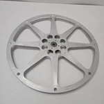 16MM 1600' Film Reel Aluminum Spool G.b. Equipments Ltd England. Fixed Price $22.95.