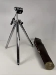 Vtg Corsair Expandable 8 Section Table Top Tripod Model HS-1 With Carry Case Euc. Fixed Price $19.95.