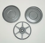 Vintage Tower 8MM 200FT Steel Film Reel From Sears!. Fixed Price $8.50.